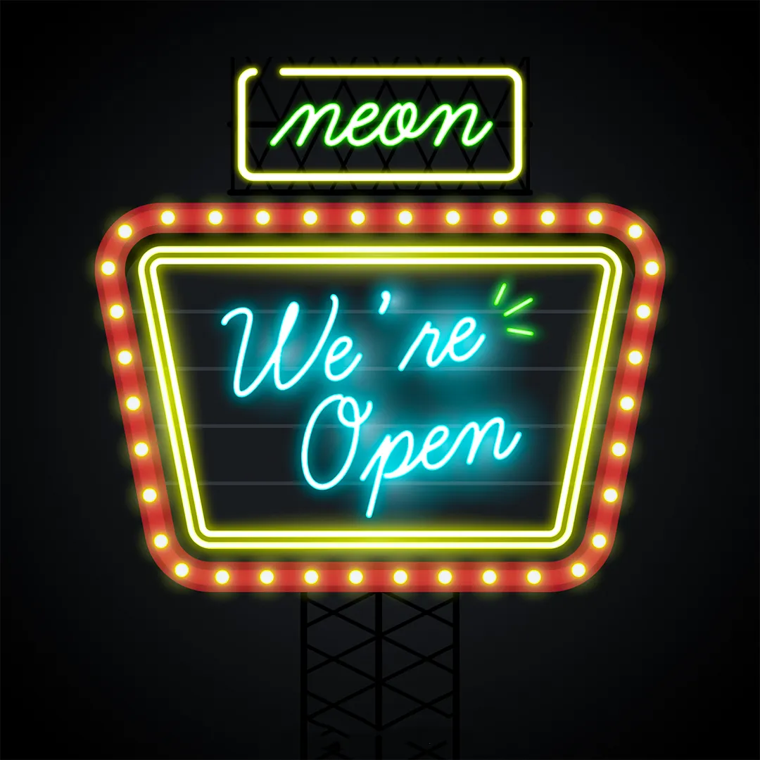 neon-sign copy